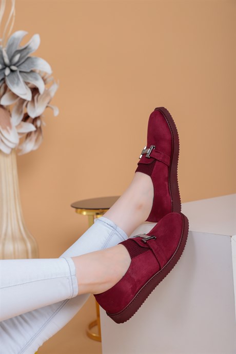 011010590000001laykilayki.com | Kadın Süet Deri Bağcıklı Klasik Ayakkabı Kadın Süet Deri Bağcıklı Klasik Ayakkabı