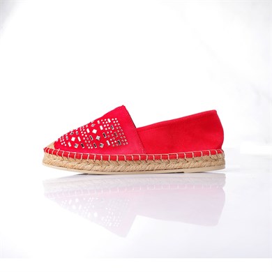 Sadie Kırmızı Renkli Kadın Babet Ayakkabı