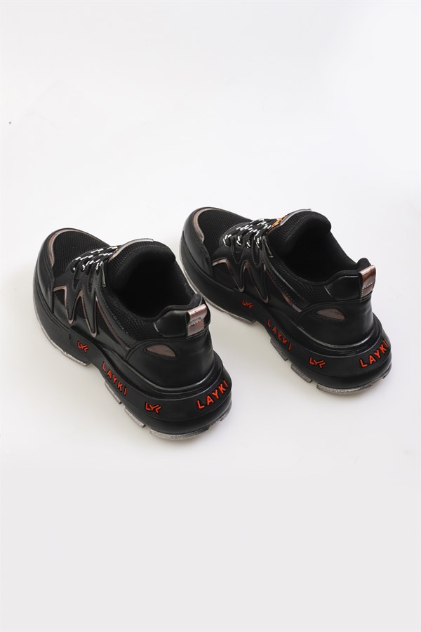 Cabrio Siyah Renkli Kadın Sneaker