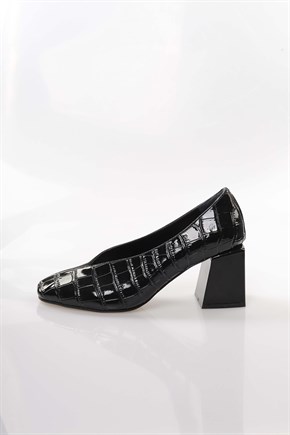 Destiny Siyah Renkli Kadın Topuklu Ayakkabı