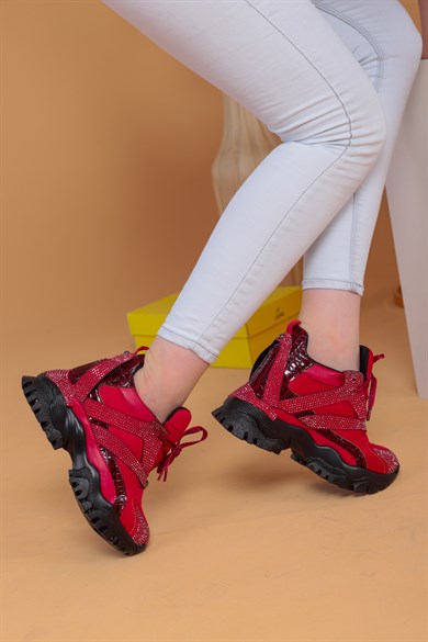 038010240000002laykiYürüyüş Ayakkabısılayki.com | Lilian Kırmızı Renkli Spor Ayakkabı Lilian Kırmızı Renkli Spor Ayakkabı
