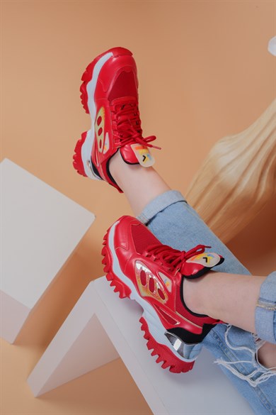 103010450000001laykiYürüyüş Ayakkabısılayki.com | Sierra Kırmızı Renkli Kadın Spor Ayakkabı  Sierra Kırmızı Renkli Kadın Spor Ayakkabı 
