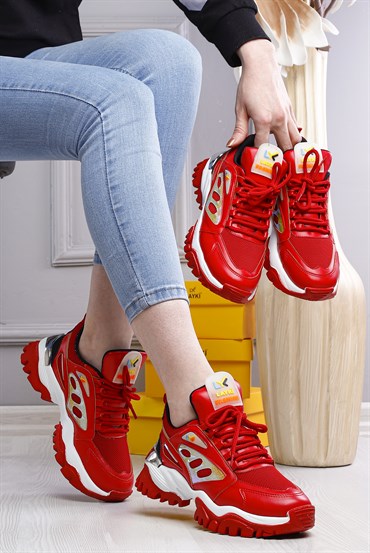 103010450000001laykiYürüyüş Ayakkabısılayki.com | Sierra Kırmızı Renkli Kadın Spor Ayakkabı  Sierra Kırmızı Renkli Kadın Spor Ayakkabı 