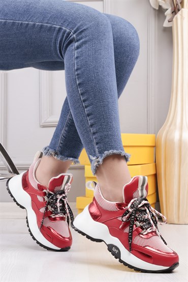 324010050000001laykiYürüyüş Ayakkabısılayki.com | Wang Kırmızı Renkli Kadın Spor Ayakkabı  Wang Kırmızı Renkli Kadın Spor Ayakkabı 
